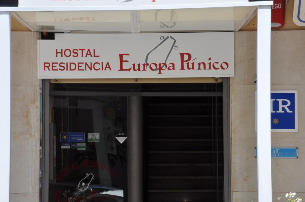 Hostal Residencia Europa Punico مدينة إيبيزا المظهر الخارجي الصورة